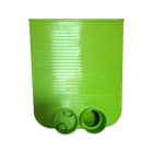 VORTICE - WDG-PB 310X85 adattatore valvola 90° per installazioni soffitto, parete, pavimento, tagliabile a misura, cappuccio antipolvere, tappo removibile.