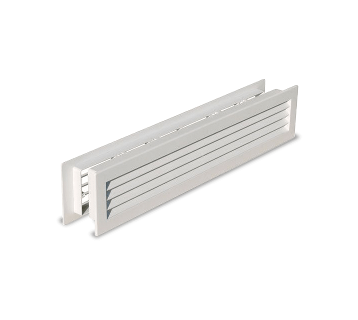 VORTICE - sawg griglia in plastica bianca per ingresso aria da porta