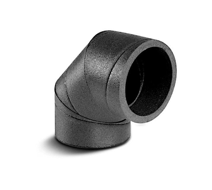 VORTICE - CR90-EPE curva a 90 gradi in EPE sezione circolare diametro attacchi 125 mm.