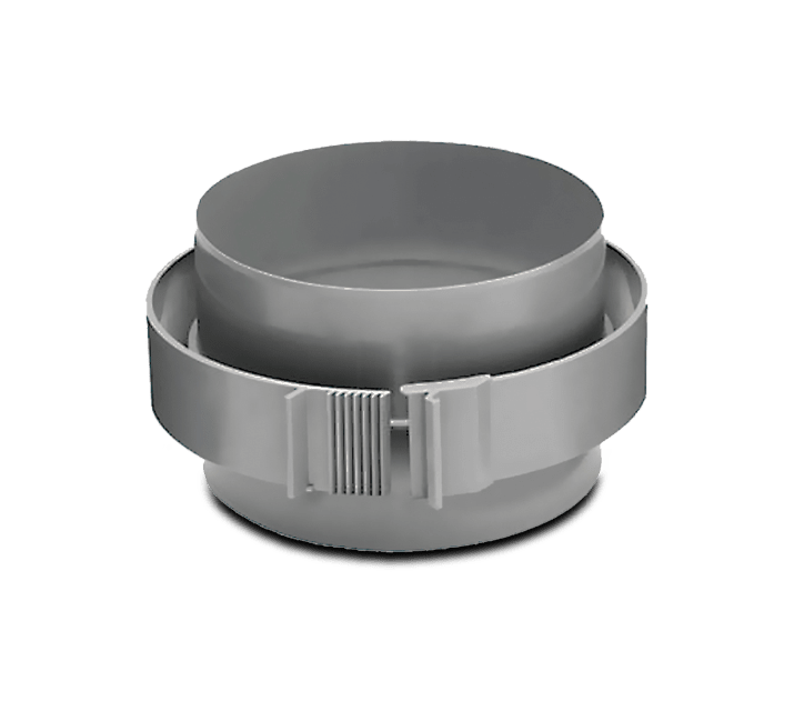 VORTICE - cnn-epe d.125 connettore in epe a sezione circolare per condotti di ventilazione diametro attacchi 125 mm