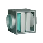 VORTICE - FB 800 D 250 filter box, filtro d'aria serie FB per ventilazione, separa impurità. Media in polipropilene, contenitore in acciaio zincato.