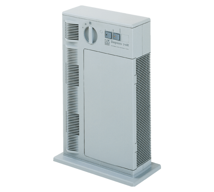 VORTICE - Depuro 70 H: depuratore d'aria in termoplastico, motore 3 velocità, filtri HEPA e carboni attivi, ionizzatori, sicurezza IMQ.