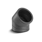VORTICE - Curva a 45° in epe, sezione circolare, diametro attacchi 160 mm, cr45-epe d.160.