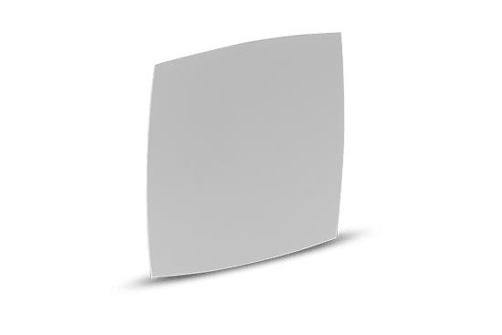 VORTICE - AV plus bow bocchetta in acciaio per soffitti e condotti, regola la portata d'aria con nucleo rotativo, misura 165x165 mm, bianco RAL 9003.