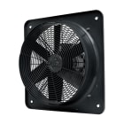 VORTICE - E 354 M ATEX II 2G/D H T3/125C X GB/DB, diametro 350 mm, telaio con boccaglio e retina in lamiera d'acciaio, decapata, fosfatata e verniciata.