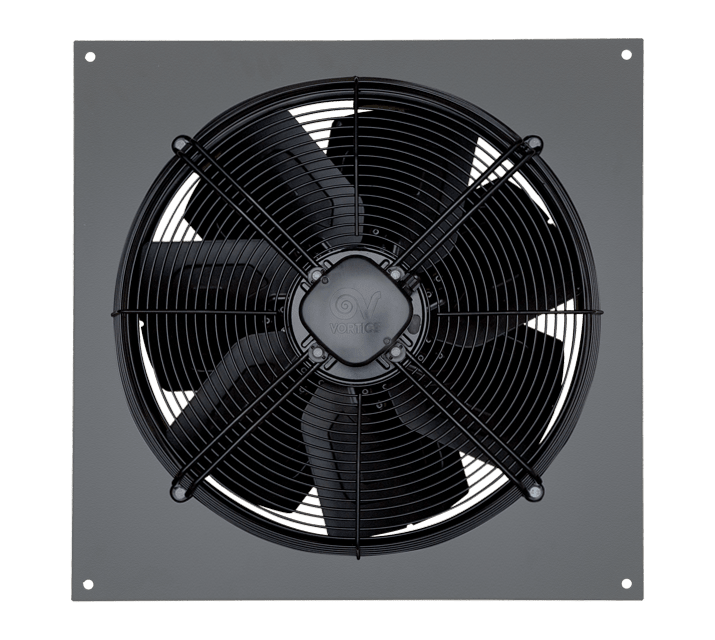 VORTICE - Aspiratori elicoidali A-E 506 M, diametro 500 mm, acciaio verniciato, motore monofase AC, girante bilanciata, regolabile con Vortice.