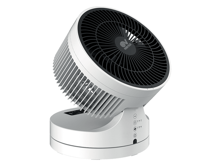 VORTICE - Nordik Vent: ventilatore oscillante da tavolo in ABS antiurto, griglia in PP, comandi touch, motore 3 velocità, telecomando IR, timer, cavo 170 cm.