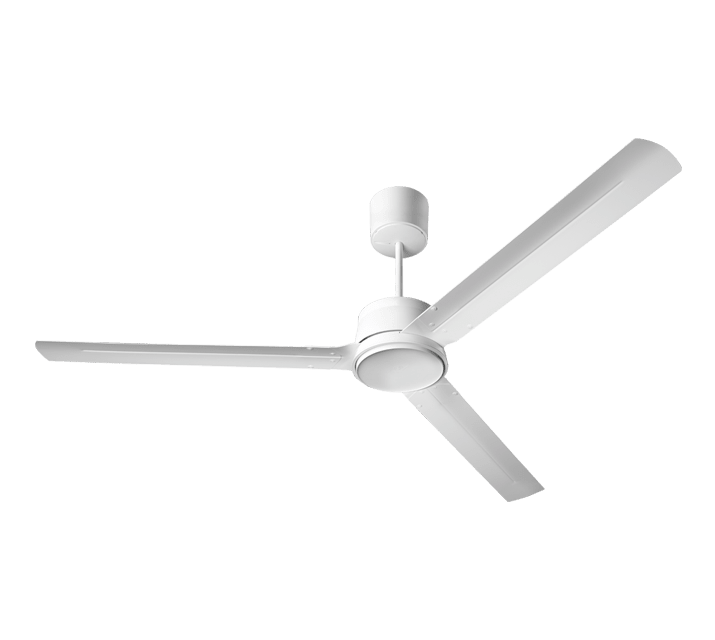 VORTICE - Ventilatore da soffitto Nordik Eco 160/60, reversibile, risparmio energetico, diametro 1600 mm, motore EC brushless, 3 pale acciaio, velocità regolabile.