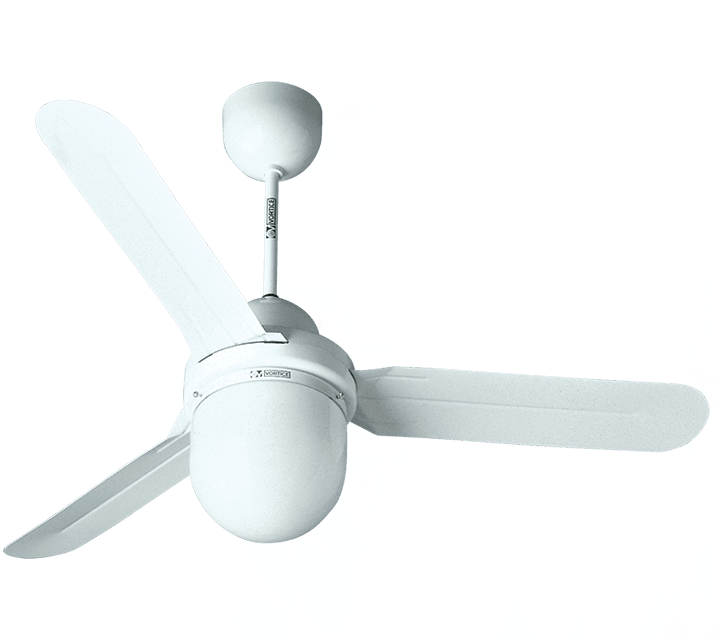 VORTICE - Ventilatore da soffitto Nordik 1S/L 120/48 senza SC, motore monofase, pale 1200 mm, portata 11.820 m3/h, regolabile, attacco E27, accessori inclusi.