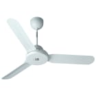 VORTICE - Ventilatore da soffitto Nordik 1S 160/60 senza sc, motore monofase, pale 1600 mm, portata 14000 m3/h, regolabile con telecomando opzionale.