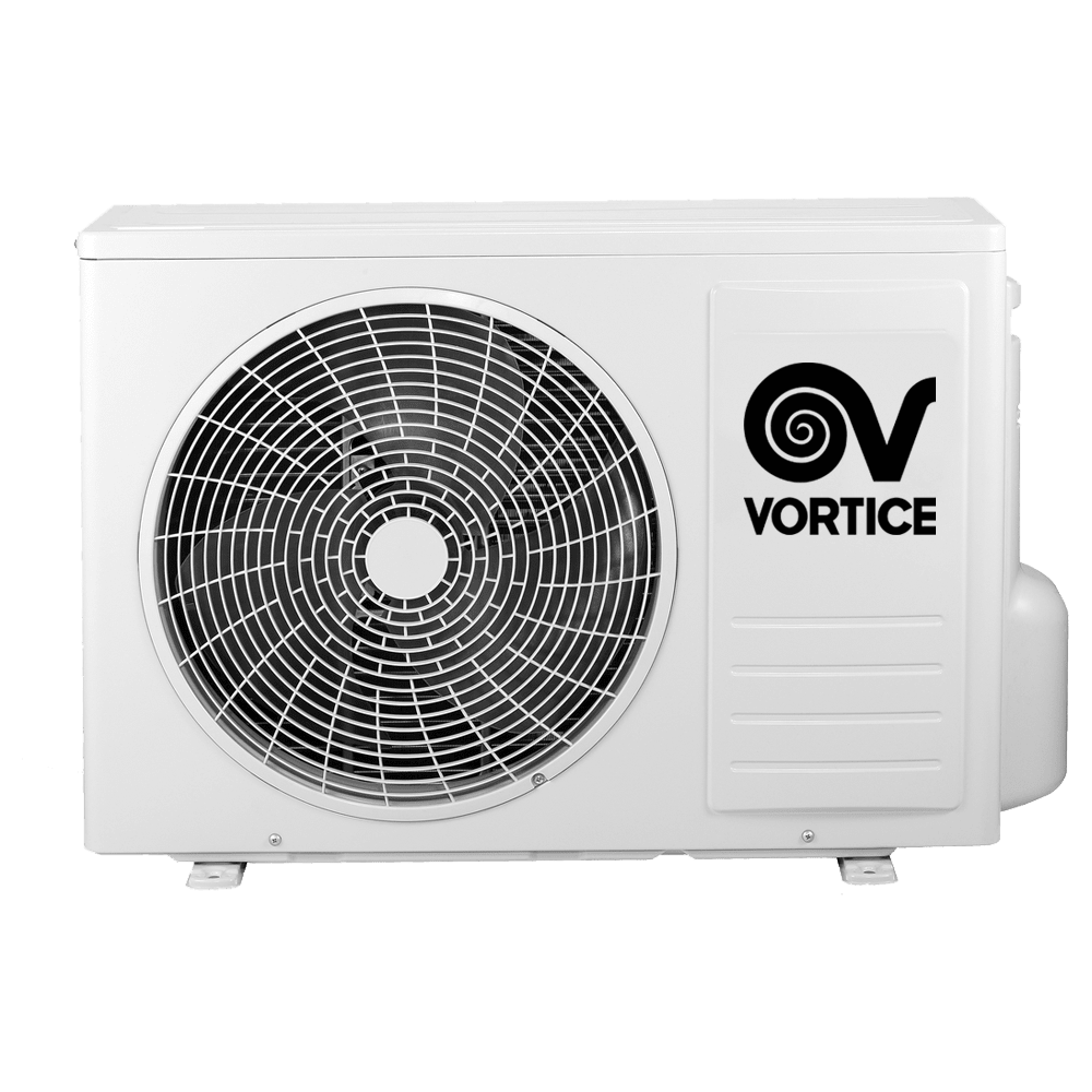 VORTICE - Vort Artik Evo 9 UE, involucro in lamiera d'acciaio zincata verniciata, raffrescamento 2600W, riscaldamento 2800W, compressore DC inverter, gas R32.