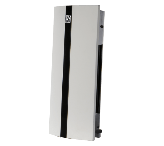 VORTICE - CaldoFast T: termoventilatori trasferibili in resina ABS, motore a poli schermati, resistenza 1000/2000W, termostato antigelo, timer digitale.