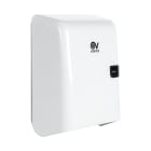 VORTICE - Easy Dry Manual: asciugacapelli e asciugamani automatici e manuali, design D. Piva, coperchio ABS antiurto UV, motore protetto, timer 1’-8’, sicurezza IMQ.