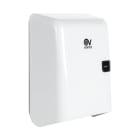 VORTICE - Easy Dry Manual: asciugacapelli e asciugamani automatici e manuali, design D. Piva, coperchio ABS antiurto UV, motore protetto, timer 1’-8’, sicurezza IMQ.