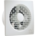 VORTICE - MF 100/4 aspiratori elicoidali da muro in resina plastica UV resistente, diametro 100 mm, motore protetto, portata 85 m3/h, valvola anti-ritorno.
