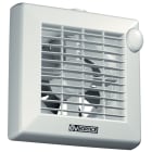 VORTICE - M 120/5 A aspiratori elicoidali da muro, resina plastica UV resistente, diametro 120 mm, motore protetto, portata 175 m3/h, alette automatiche.