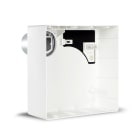 VORTICE - QE-B M aspiratori centrifughi da condotto con scatola standard per installazione esterna, bocchetta in ABS con valvola TUV, diametro 80 mm.