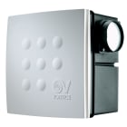 VORTICE - Micro 100 I aspiratori centrifughi da incasso in resina ABS bianca e PP nera, diametro 100 mm, motore a 2 velocità con girante e bronzine.