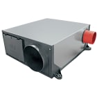 VORTICE - Vort Platt HCS: unità di ventilazione meccanica centralizzata con coperchio in lamiera d'acciaio zincata, motore AC a 3 velocità, sensori umidità regolabili.
