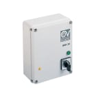 VORTICE - IRM 30 regolatore di velocità monofase 220-240V 3A IP56 3 velocità selettore rotativo installazione a parete colore grigio chiaro.