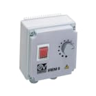 VORTICE - IREM 9 CD 99250082 regolatore elettronico velocità monofase 220-240V 50Hz motori AC max 9A IP54 potenziometro integrato grigio chiaro.