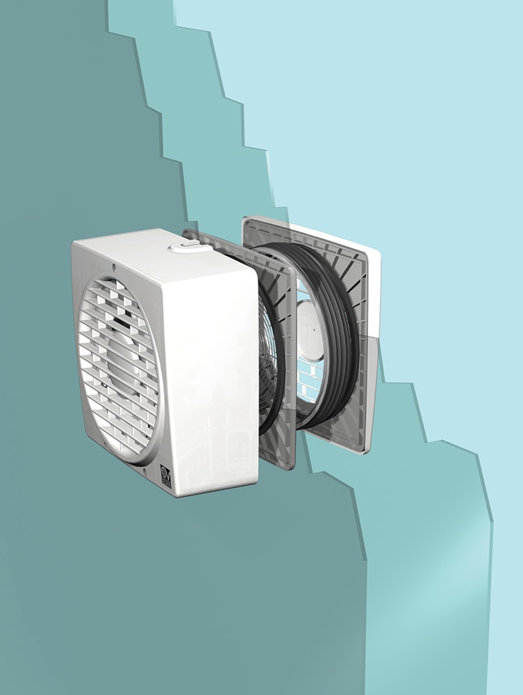 VORTICE - kit vv 150/6 doppi vetri apribile