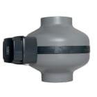 VORTICE - CA 200 ES: aspiratori centrifughi assiali in acciaio, risparmio energetico, motore ec brushless, diametro 200 mm, staffe incluse, 2 velocità.
