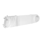 VORTICE - wa adattatore 90° tondo/quadro per aspirazione e scarico attraverso lo stipite di una finestra.