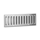 VORTICE - wsg-inox griglia rettangolare in acciaio inox per kit wa