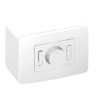 VORTICE - Trio-ca il commutatore di velocità a 3 posizioni per prodotti vortice. Installabile a incasso o a parete. Funzioni: on/off, selezione velocità.