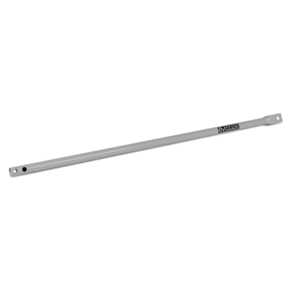VORTICE - Asta nk i 750 argento per avvicinare o allontanare il ventilatore dal soffitto per motivi estetici o funzionali.