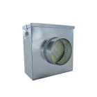VORTICE - Filtro d'aria serie FB per ventilazione, separa impurità. Media filtrante in polipropilene, contenitore in acciaio.