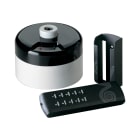 VORTICE - Telenordik 5T telecomando per ventilatori a soffitto con ricevitore e porta-telecomando. 5 velocità, timer 1 ora, accensione/spegnimento.