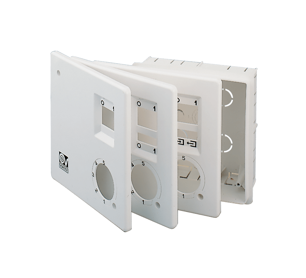 VORTICE - Kit scbrr5/5l/m per installazione ad incasso dei gruppi comandi scrr5 e scrrl5.