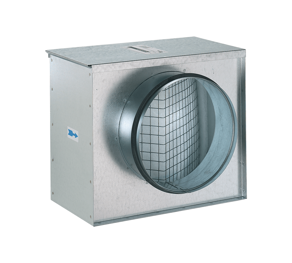 VORTICE - AF 160 filtro aria serie AF per filtrazione remota in ventilazione forzata, media filtrante adesivo, struttura metallica, acciaio zincato.