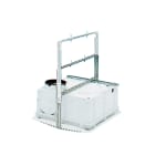 VORTICE - Kit staffe vort press 140i/140it per installazione in controsoffitto altezza max 40 cm.