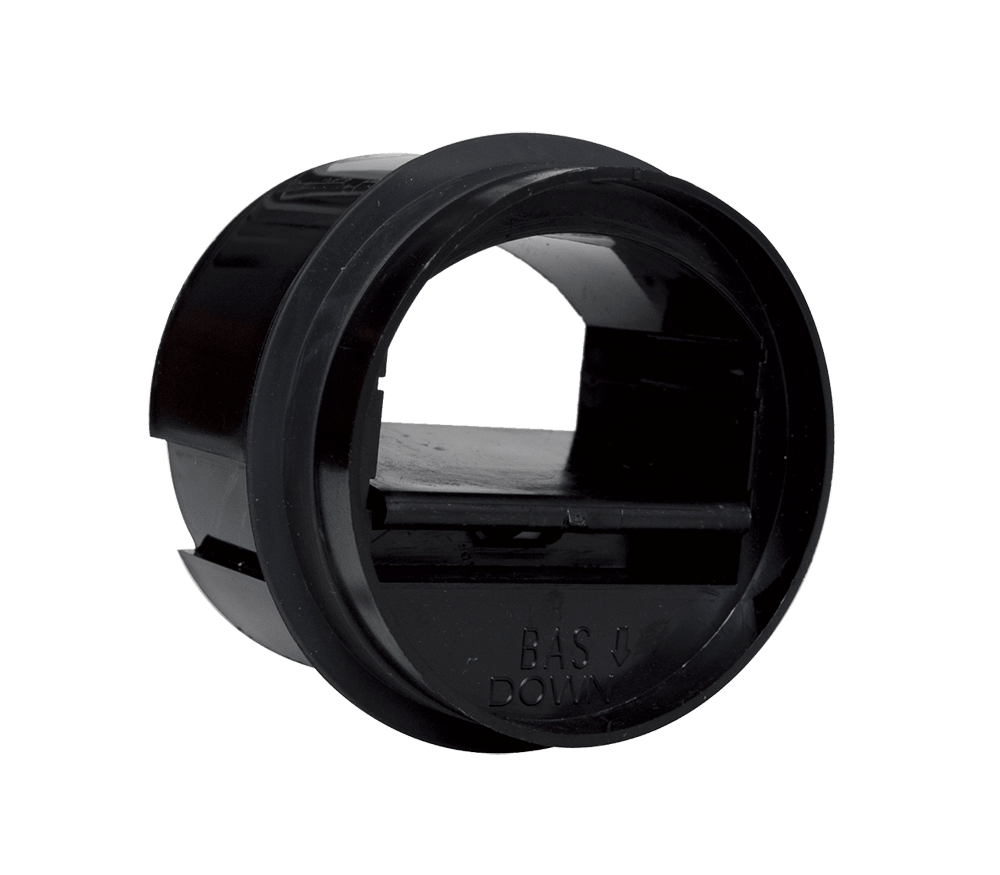 VORTICE - RD 15 M/H D.125 (2320), regolatore di flusso Ø 125 in termoplastico, max 60°C, guarnizione in gomma, attivato da pressioni 50-200 Pa.