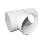 VORTICE - giunto a t d 125 vkc352 giunzione a t in polistirene sezione circolare Ø 125