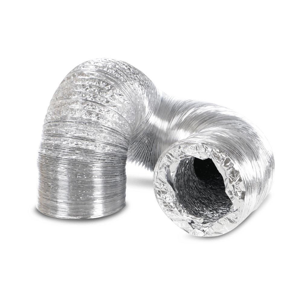 VORTICE - Tubo in alluminio flessibile, sezione circolare, Ø 127 mm, lunghezza 10 metri, codice alum127x10.