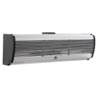 VORTICE - Air door h ad900 m: barriera d'aria 900 mm, pannello alluminio, motore bi-albero, ventole tangenziali, telecomando IR, alette regolabili.