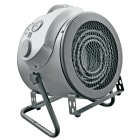 VORTICE - Caldopro Plus 5000 T: termoventilatori in acciaio, motore trifase, resistenza 5000W, timer 180 min, selettore potenza, sicurezza IMQ.