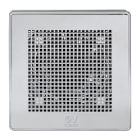 VORTICE - Aspiratori elicoidali da muro in resina plastica oro bianco, diametro 100 mm, motore protetto, 2 velocità, portata 65-95 m3/h, valvola anti-ritorno.