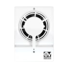 VORTICE - M 10/4 aspiratori elicoidali da muro in polistirene, diametro 100 mm, motore a poli schermati, portata 85 m3/h, velocità regolabile con Vortice.