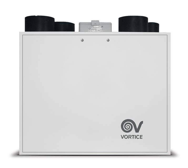 VORTICE - Vort HR 200 BP: recuperatori di calore in acciaio, motori EC, scambiatore efficiente, comandi remoti, filtri accessibili, protezione antigelo. 0000012116