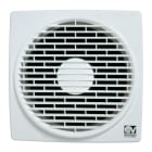 VORTICE - Vortice 150/6 P aspiratori elicoidali da muro e vetro installazione a finestra parete interruttore a filo resina ABS UV resistant diametro 150 mm