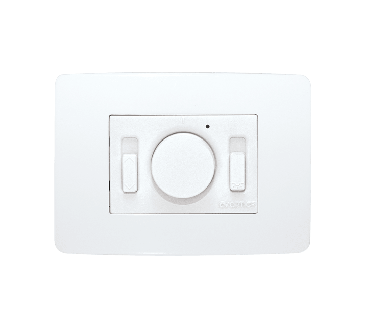 VORTICE - SC 503 B gruppo comandi per ventilatori a soffitto Vortice installazione incasso scatola elettrica UNI 503 colore bianco placca inclusa. 0000012801
