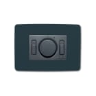 VORTICE - SC 503 N gruppo comandi per ventilatori a soffitto Vortice, incasso in scatola elettrica UNI 503, colore nero, placca inclusa.