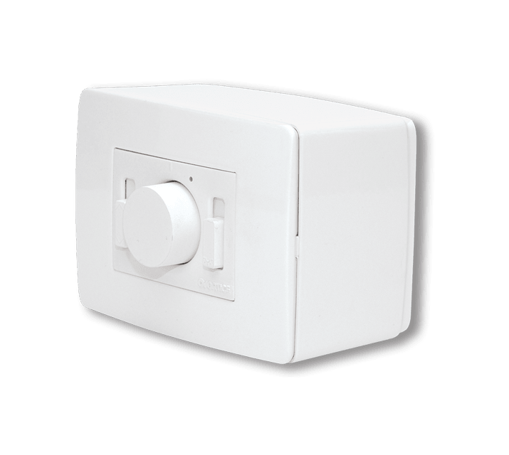 VORTICE - La scatola comandi da parete SC EXT B bianco è composta dallo stesso gruppo della versione da incasso con una scatola esterna. 0000012803