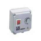 VORTICE - IREM 9 CD 99250082 regolatore elettronico velocità monofase 220-240V 50Hz motori AC max 9A IP54 potenziometro integrato grigio chiaro.