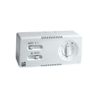 VORTICE - Cren gruppo comandi elettronico per ventilatori Vortice, installazione a parete o incasso, bianco, 220-240V, On/Off/Auto, velocità continua.